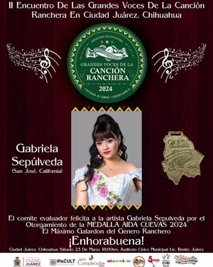 Image post by @gabrielasepulvedamusic on Instagram