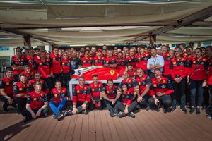Image post by @ScuderiaFerrari on Twitter/X