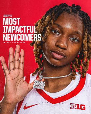Image post by @OhioStateWBB on Twitter/X
