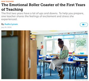 Image post by @edutopia on Twitter/X