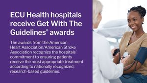 Image post by @ECUHealthMedicalCenter on Facebook