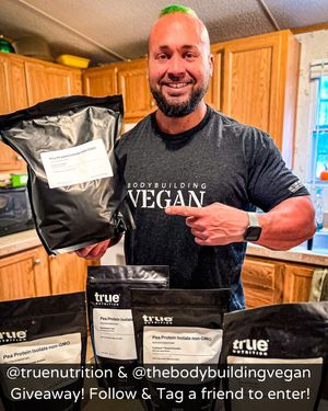 Image post by @thebodybuildingvegan on Instagram