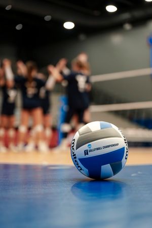 Image post by @YaleVolleyball on Twitter/X