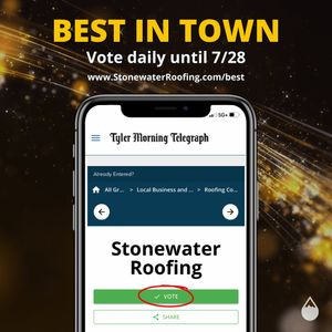 Image post by @stonewaterroofing on Instagram