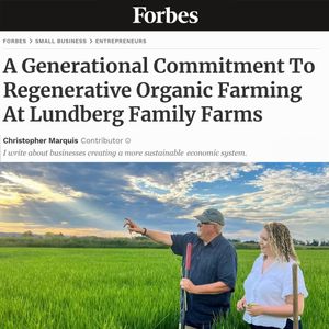 Image post by @lundbergfarms on Instagram