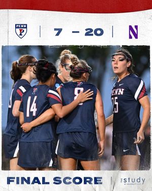 Image post by @PennWomensLax on Twitter/X