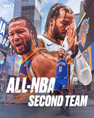 Image post by @sny_knicks on Twitter/X