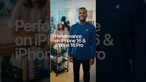 Video post by @apple on YouTube