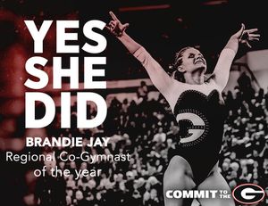 Image post by @ugagymnastics on Instagram