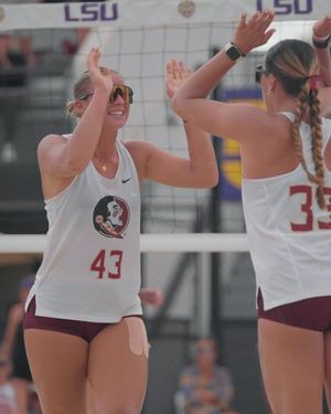 Image post by @fsubeachvolleyball on Instagram