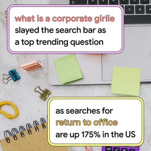 Image post by @googletrends on Instagram
