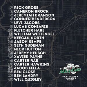 Image post by @IndianapolisAlleyCats on Facebook