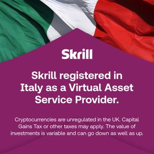 Image post by @skrill on Instagram
