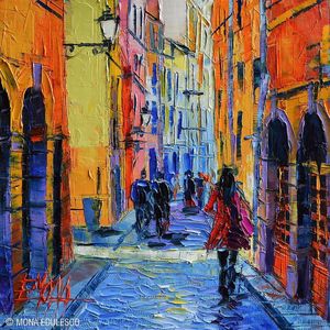 Image post by @monaedulescoart on Instagram