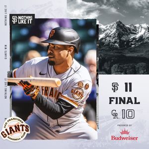 Image post by @SFGiants on Twitter/X