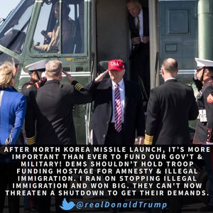 Image post by @realdonaldtrump on Instagram