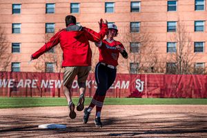 Image post by @stjohnssoftball on Instagram