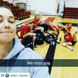 Image post by @sfu_volleyball on Instagram