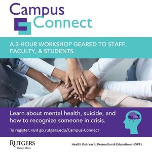 Image post by @rustudenthealth on Instagram