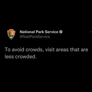 Image post by @nationalparkservice on Instagram