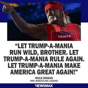 Image post by @NEWSMAX on Twitter/X