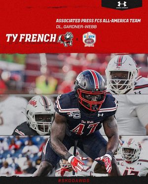 Image post by @gwufootball on Instagram