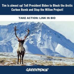 Image post by @greenpeaceusa on Instagram