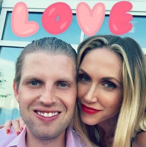 Image post by @laraleatrump on Instagram