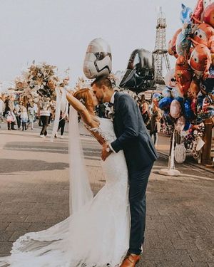 Image post by @theknot on Instagram
