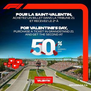 Image post by @f1gpcanada on Instagram