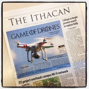 Image post by @ithacanonline on Instagram
