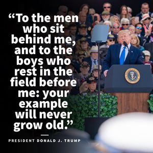 Image post by @realdonaldtrump on Instagram