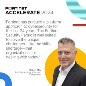 Image post by @fortinet on Instagram