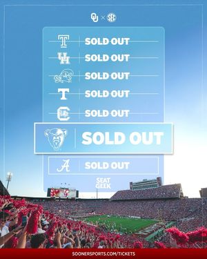 Image post by @ou_football on Instagram
