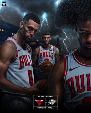 Image post by @chicagobulls on Twitter/X