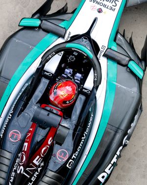 Image post by @mercedesamgmotorsport on Instagram