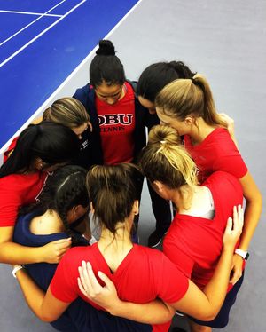 Image post by @dbu_tennis on Instagram