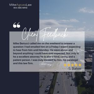 Image post by @mikeagrusslaw on Instagram