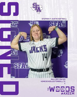 Image post by @sfa_softball on Instagram
