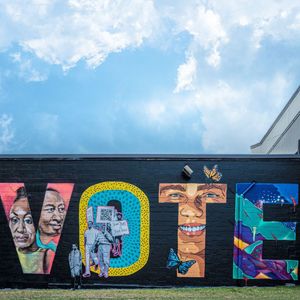 Image post by @rockthevote on Instagram