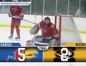 Image post by @JayhawkHockey on Twitter/X
