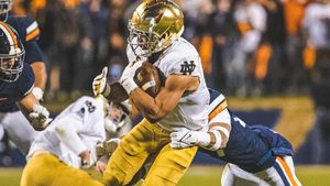 Image post by @ndfootball on Instagram