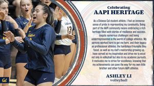 Image post by @CalAthletics on Twitter/X