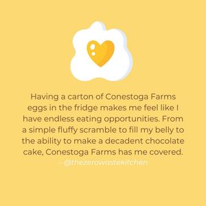 Image post by @conestoga_eggs on Instagram