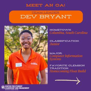 Image post by @clemson_csle on Instagram