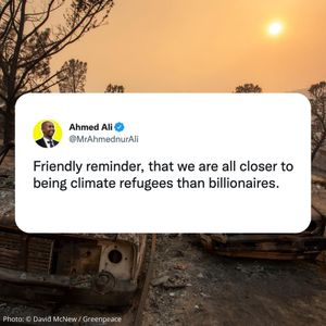 Image post by @greenpeaceusa on Instagram