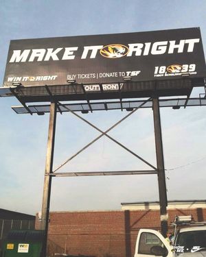 Image post by @MizzouAthletics on Twitter/X