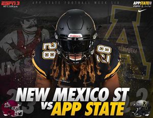 Image post by @appstate_fb on Instagram