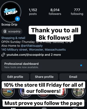 Image post by @scoopdrip on Instagram