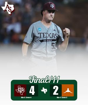 Image post by @aggiessideline on Instagram